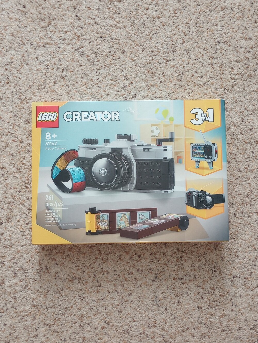 Lego Creator 3 in 1 Retro Camera Brand New In Box